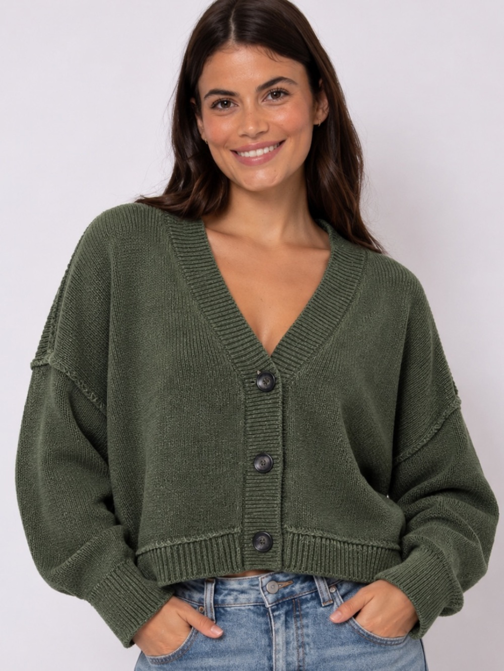 NWT RD STYLE Sumire V-Neck Cardigan XL